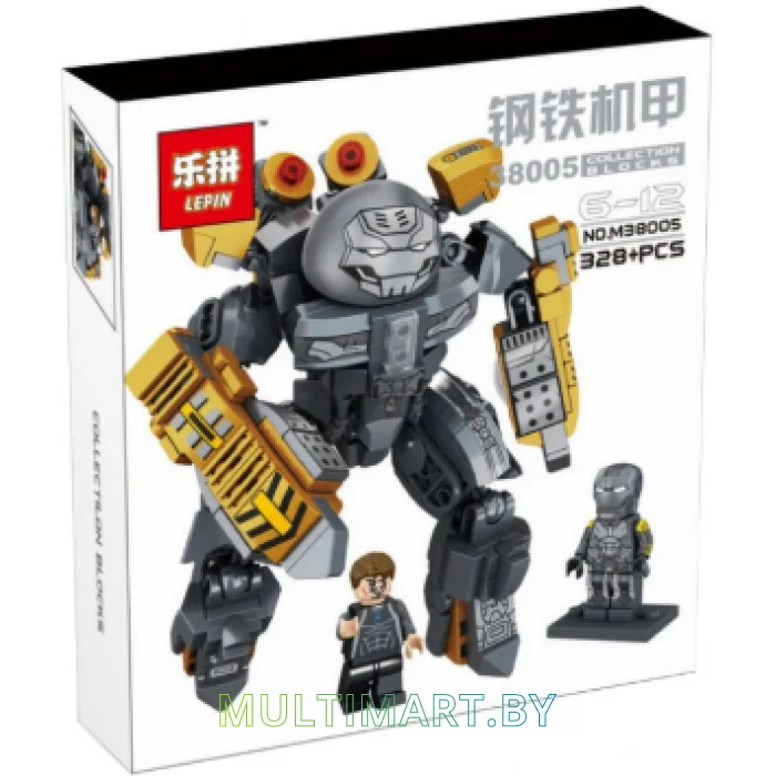 Конструктор Lepin 38005 Iron and Steel Armor 